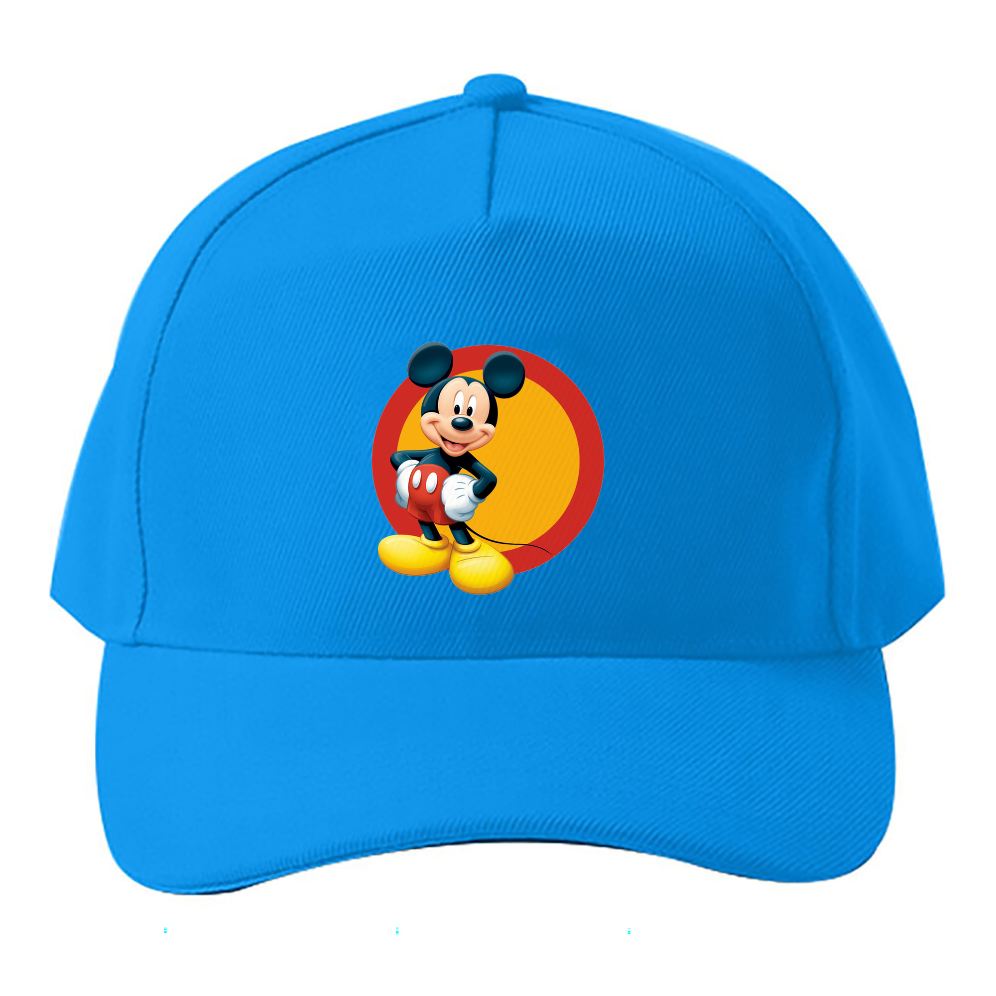 （画像用） ミッキーマウス Mickey Mouse ベースボールキャップ 綿100％ 男女兼用 帽子 スポーツ